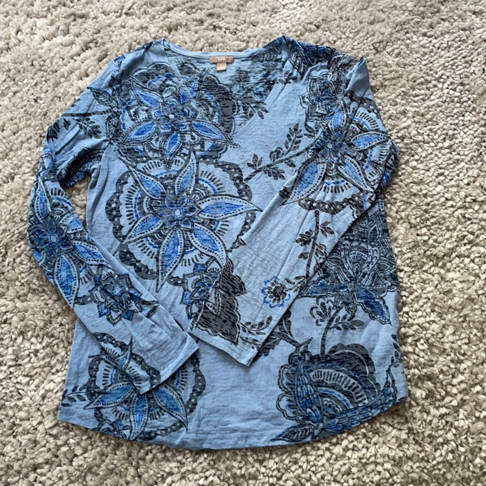 [J.JILL] Floral Top
